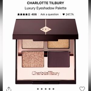 ✨Host Pick✨Charlotte Tilbury Luxury Eyeshadow Palette -Queen of Glow-NWT